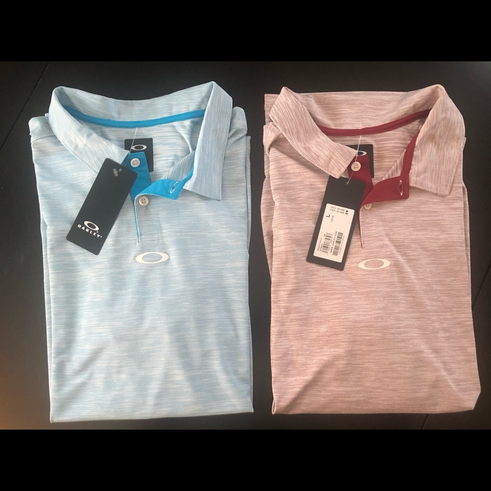 Oakley Men’s Golf Shirts. Size L.